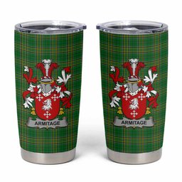 Armitage Irish Coat of Arms Insulated Tumbler Cup