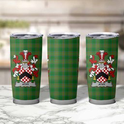 Athy Irish Coat of Arms Insulated Tumbler Cup
