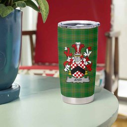 Athy Irish Coat of Arms Insulated Tumbler Cup