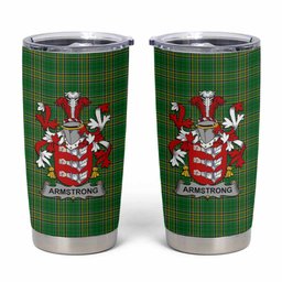 Armstrong Irish Coat of Arms Insulated Tumbler Cup