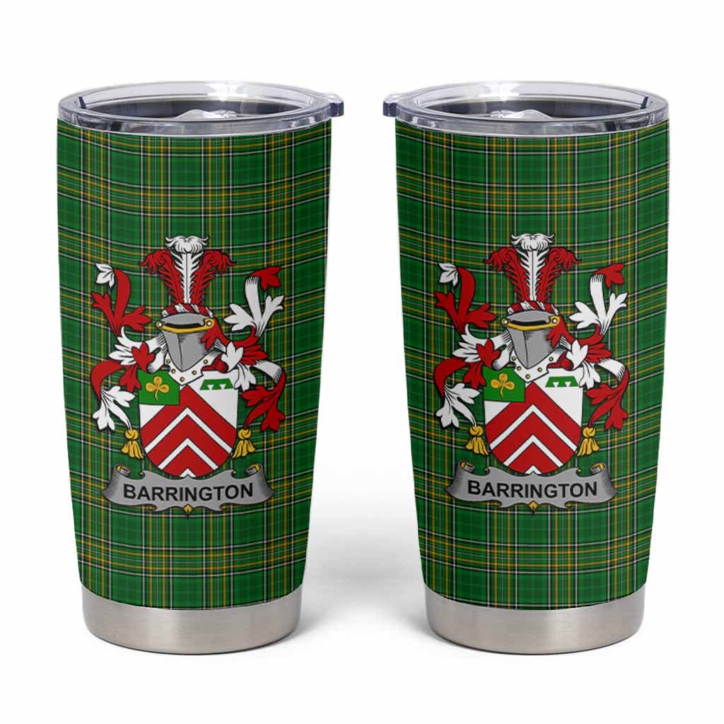 Barrington Irish Coat of Arms Insulated Tumbler Cup
