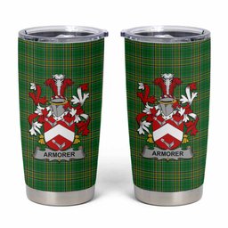 Armorer Irish Coat of Arms Insulated Tumbler Cup