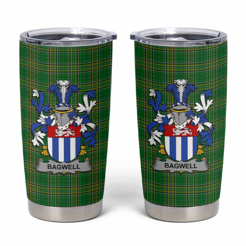 Bagwell Irish Coat of Arms Insulated Tumbler Cup