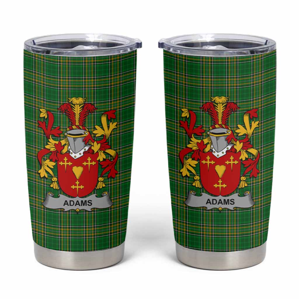Adams Irish Coat of Arms Insulated Tumbler Cup