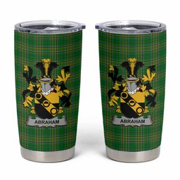 Abraham Irish Coat of Arms Insulated Tumbler Cup
