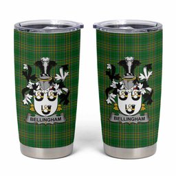 Bellingham Irish Coat of Arms Insulated Tumbler Cup
