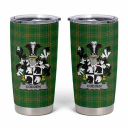 Codden Irish Coat of Arms Insulated Tumbler Cup