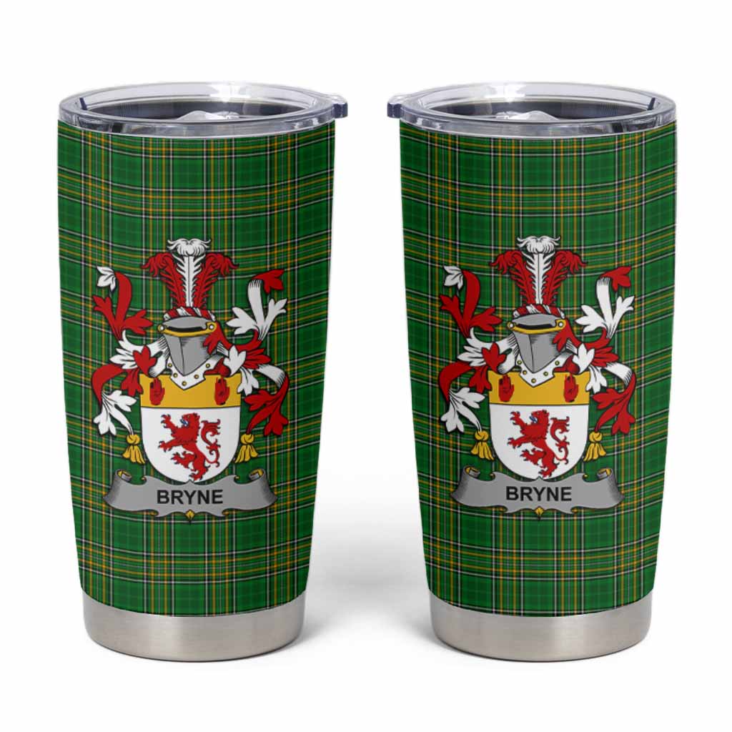 Bryne Irish Coat of Arms Insulated Tumbler Cup