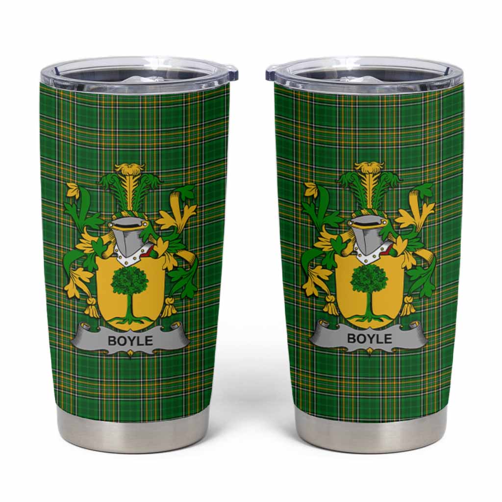 Boyle Irish Coat of Arms Insulated Tumbler Cup