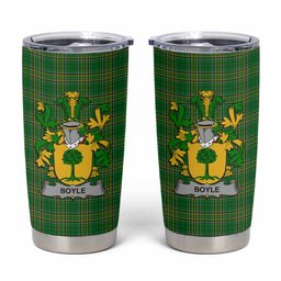 Boyle Irish Coat of Arms Insulated Tumbler Cup
