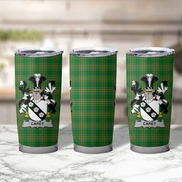 Carey Irish Coat of Arms Insulated Tumbler Cup
