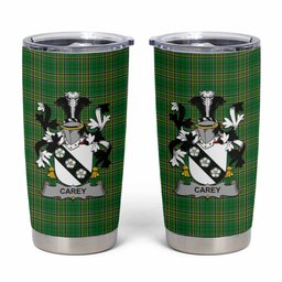Carey Irish Coat of Arms Insulated Tumbler Cup