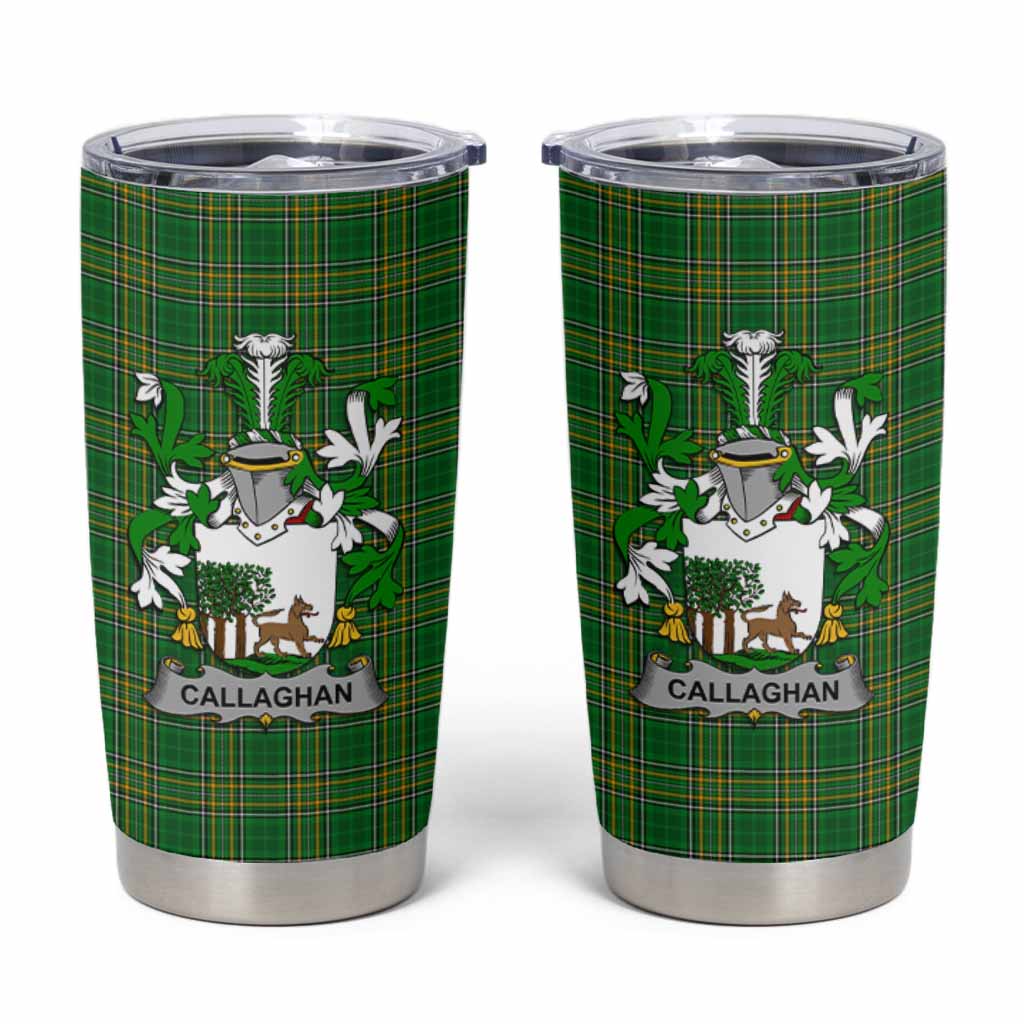 Callaghan Irish Coat of Arms Insulated Tumbler Cup