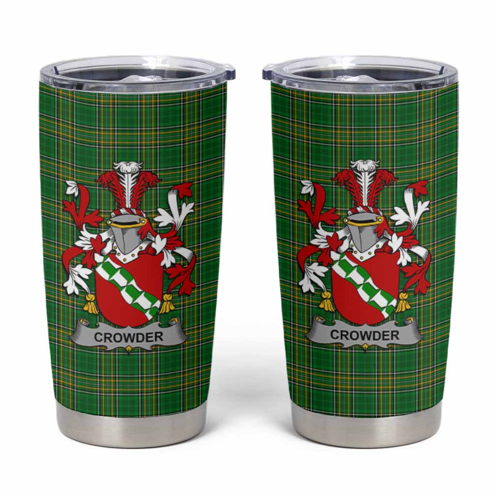 Crowder Irish Coat of Arms Insulated Tumbler Cup