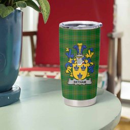 Betham Irish Coat of Arms Insulated Tumbler Cup