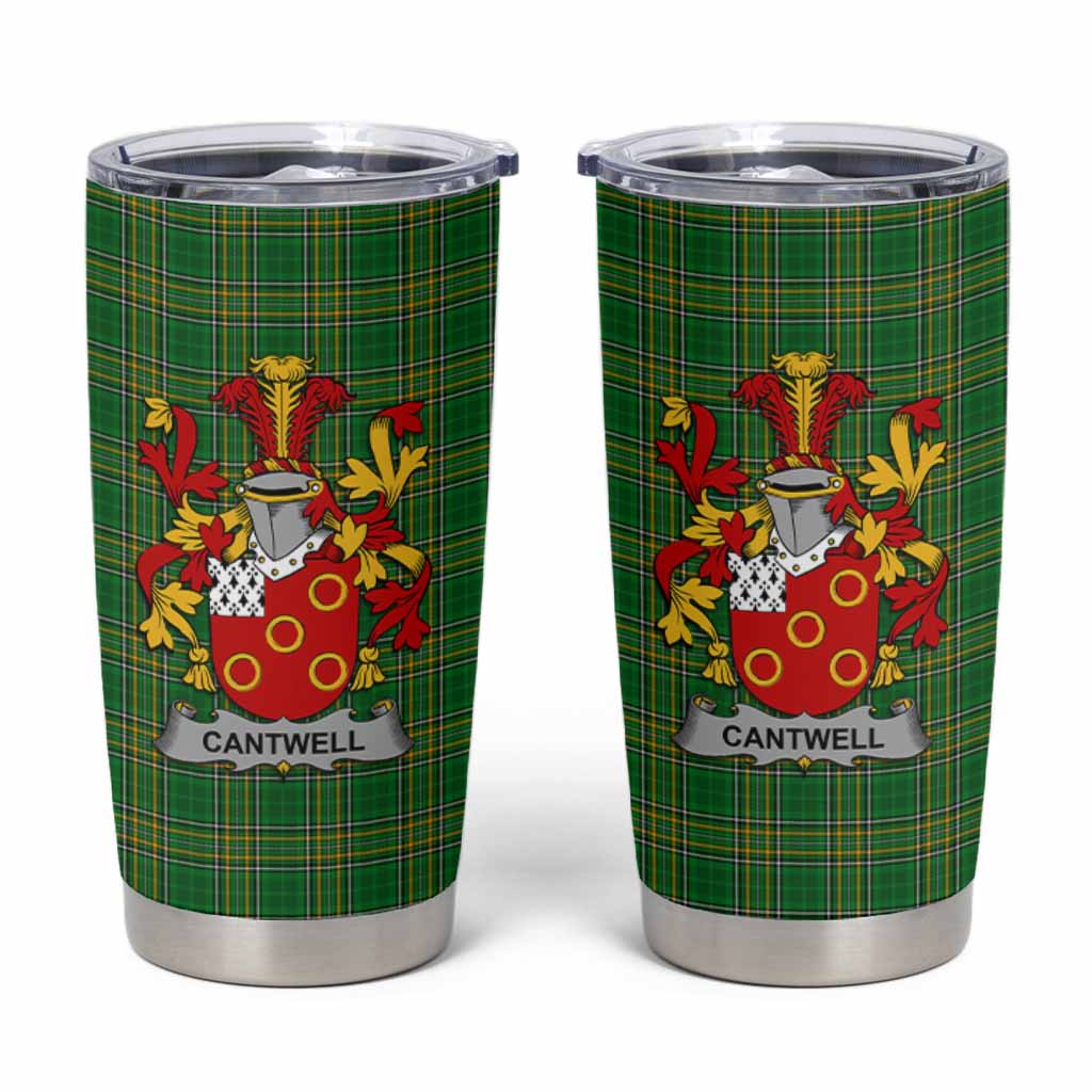 Cantwell Irish Coat of Arms Insulated Tumbler Cup