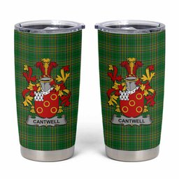 Cantwell Irish Coat of Arms Insulated Tumbler Cup