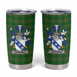 Bernard Irish Coat of Arms Insulated Tumbler Cup