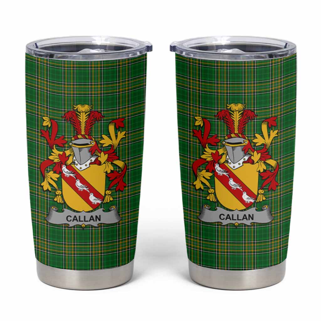 Callan Irish Coat of Arms Insulated Tumbler Cup
