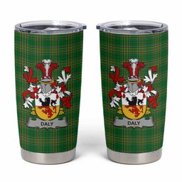Daly Irish Coat of Arms Insulated Tumbler Cup