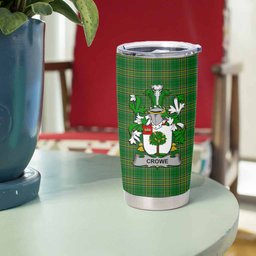 Crowe Irish Coat of Arms Insulated Tumbler Cup