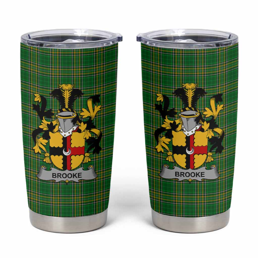 Brooke Irish Coat of Arms Insulated Tumbler Cup