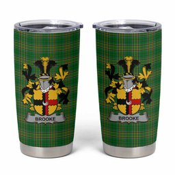 Brooke Irish Coat of Arms Insulated Tumbler Cup