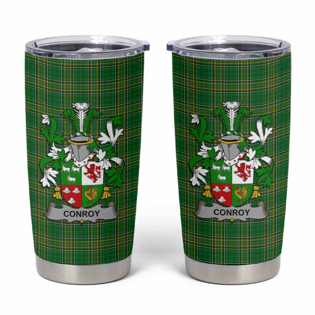 Conroy Green Irish Coat of Arms Insulated Tumbler Cup