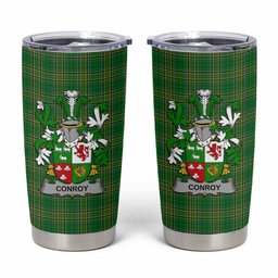 Conroy Green Irish Coat of Arms Insulated Tumbler Cup