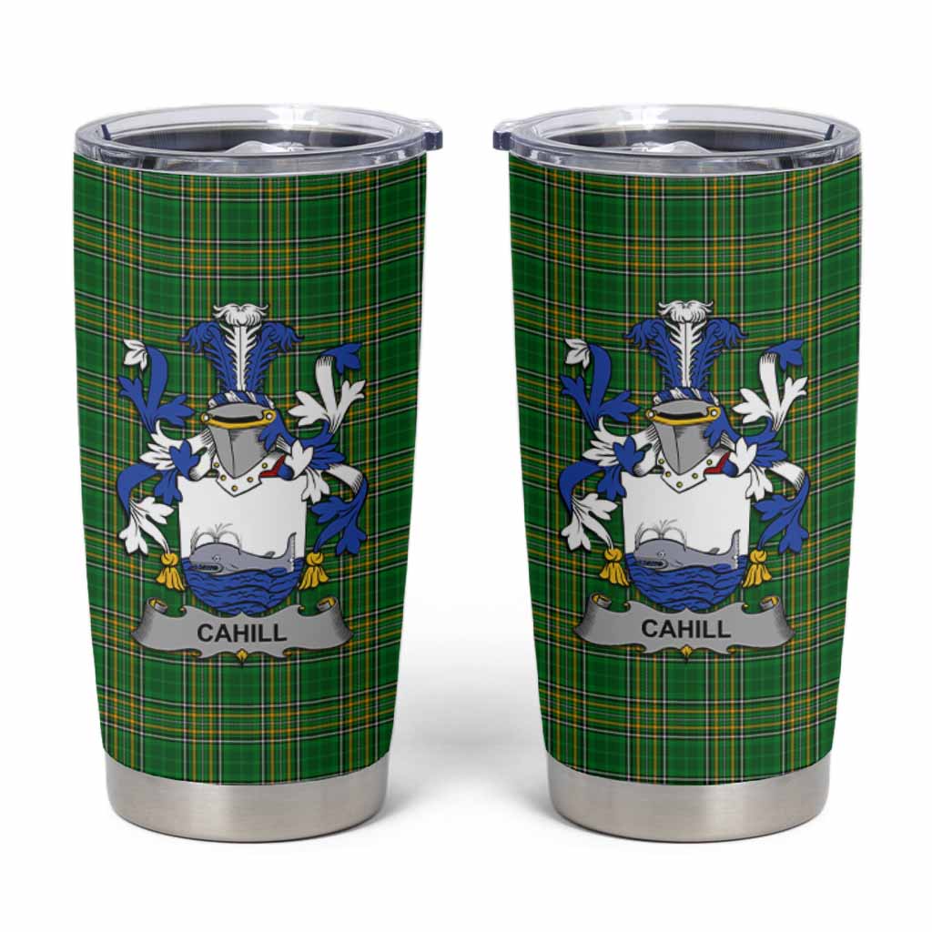 Cahill Irish Coat of Arms Insulated Tumbler Cup