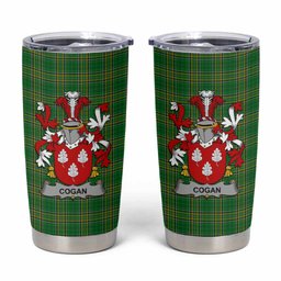 Cogan Irish Coat of Arms Insulated Tumbler Cup