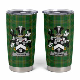 Canavan Irish Coat of Arms Insulated Tumbler Cup