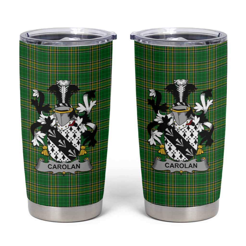 Carolan Irish Coat of Arms Insulated Tumbler Cup