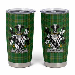 Carolan Irish Coat of Arms Insulated Tumbler Cup