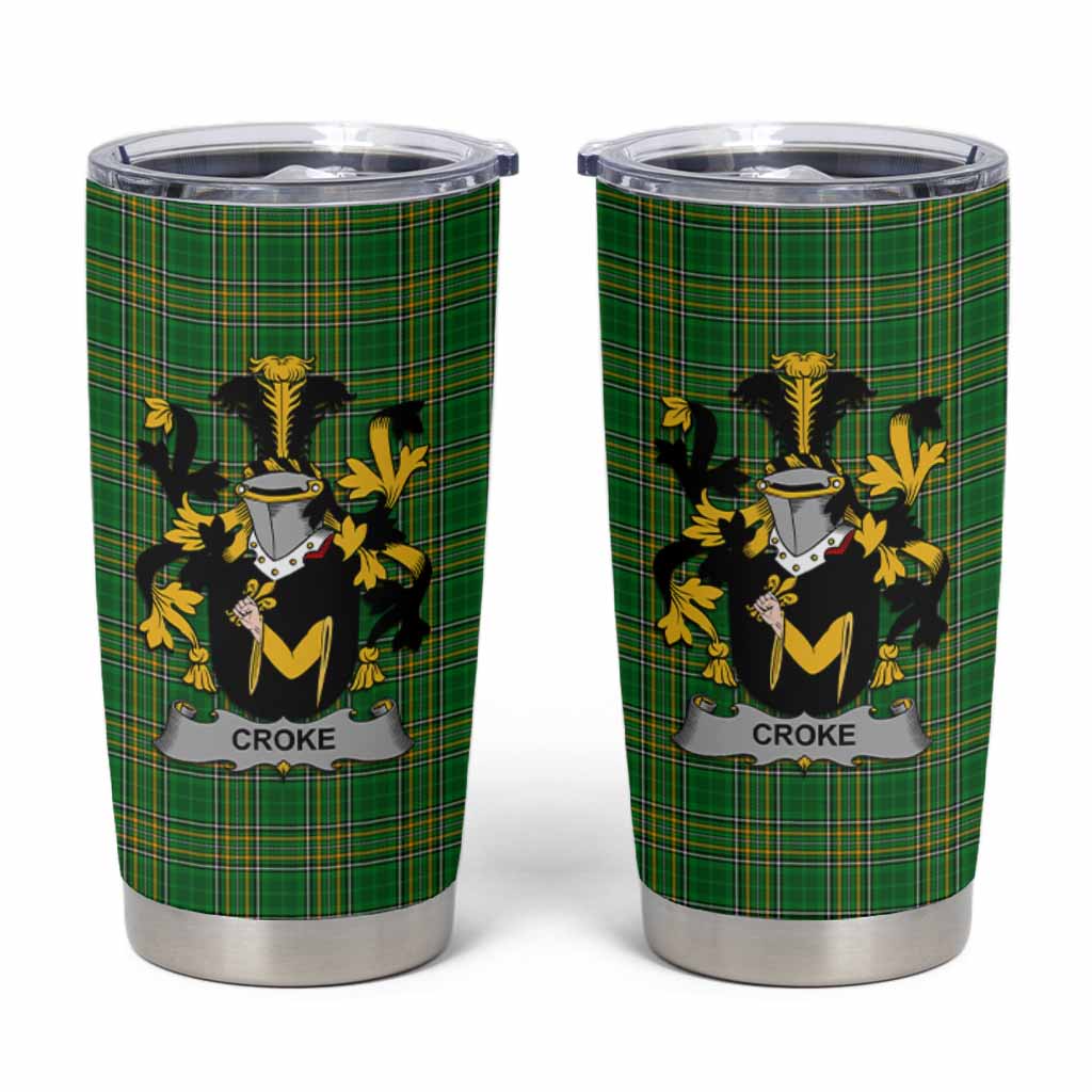 Croke Irish Coat of Arms Insulated Tumbler Cup