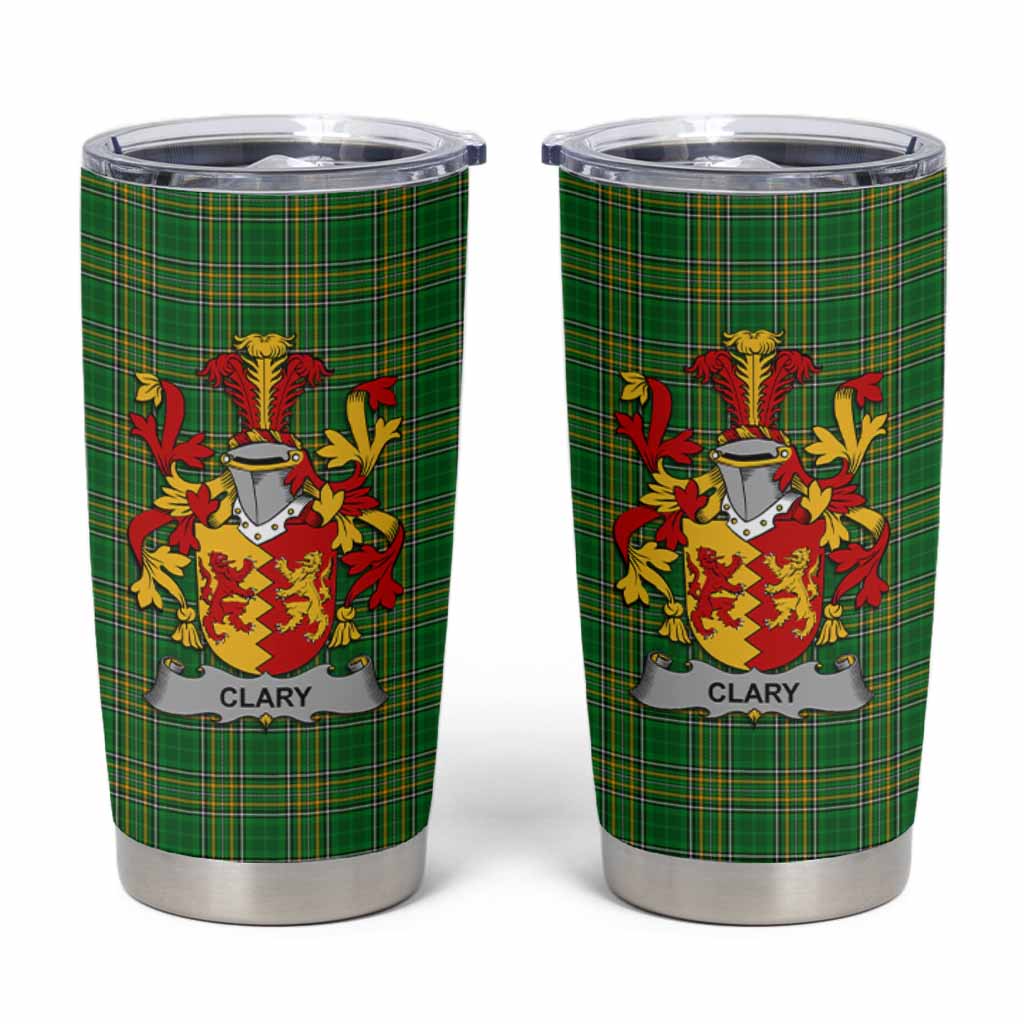 Clary Irish Coat of Arms Insulated Tumbler Cup