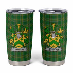 Corrigan Irish Coat of Arms Insulated Tumbler Cup
