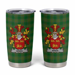 Brien Irish Coat of Arms Insulated Tumbler Cup
