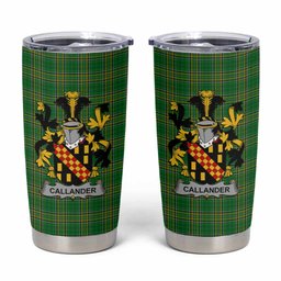 Callander Irish Coat of Arms Insulated Tumbler Cup