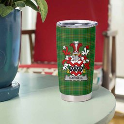 Cadwell Irish Coat of Arms Insulated Tumbler Cup