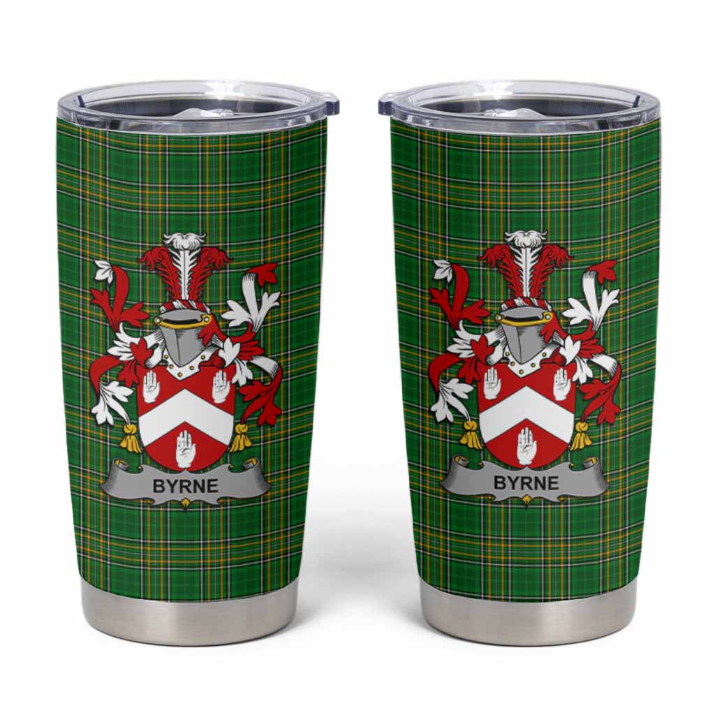 Byrne Irish Coat of Arms Insulated Tumbler Cup