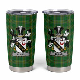 Bland Irish Coat of Arms Insulated Tumbler Cup