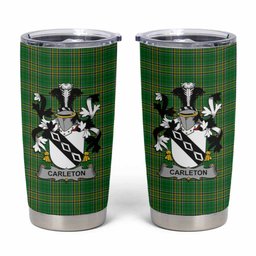 Carleton Irish Coat of Arms Insulated Tumbler Cup
