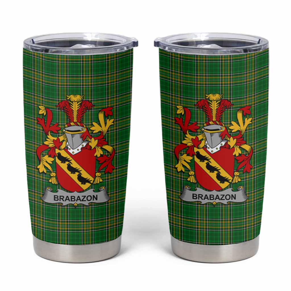 Brabazon Irish Coat of Arms Insulated Tumbler Cup