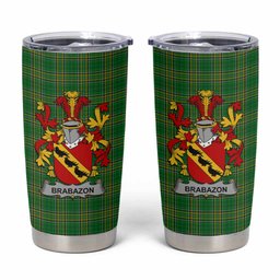 Brabazon Irish Coat of Arms Insulated Tumbler Cup