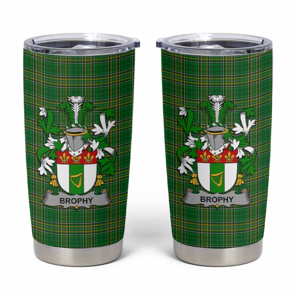 Brophy Irish Coat of Arms Insulated Tumbler Cup