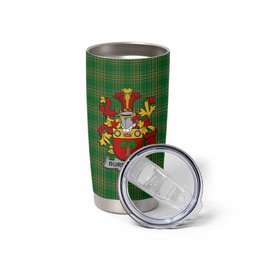 Burroughs Irish Coat of Arms Insulated Tumbler Cup