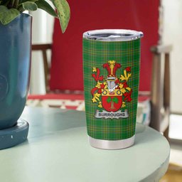 Burroughs Irish Coat of Arms Insulated Tumbler Cup