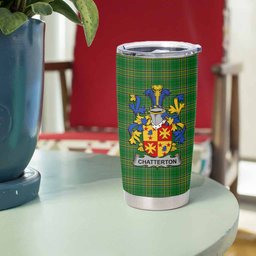 Chatterton Irish Coat of Arms Insulated Tumbler Cup