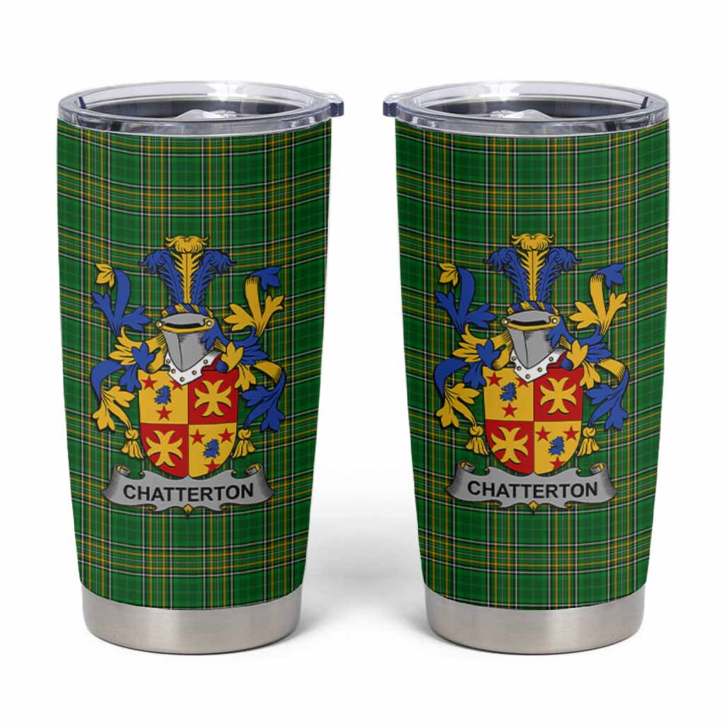 Chatterton Irish Coat of Arms Insulated Tumbler Cup